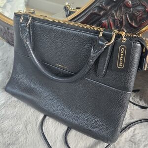 Coach Black Leather Women's Purse